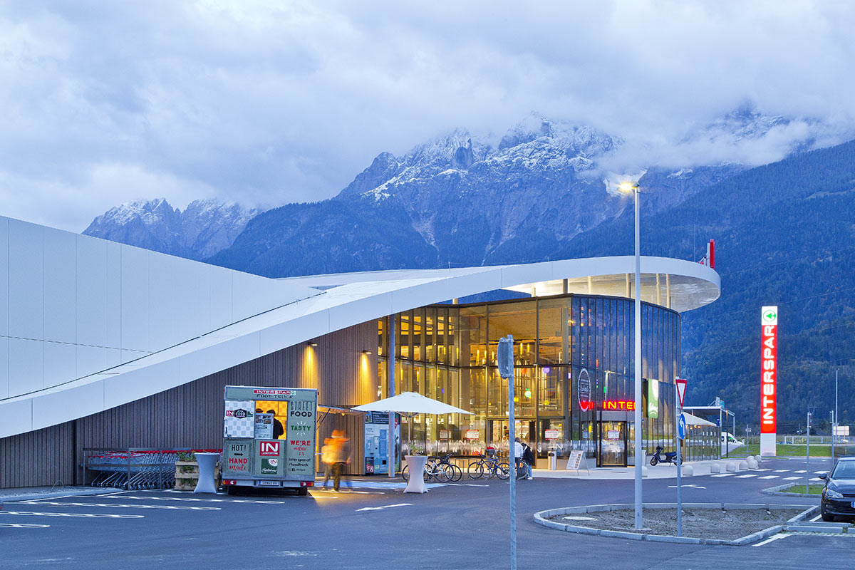 berchtold talmazan architekten - Interspar Lienz