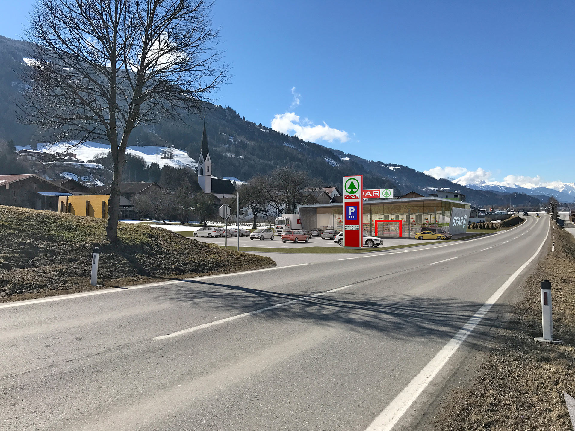 berchtold talmazan architekten - Spar Kolsass