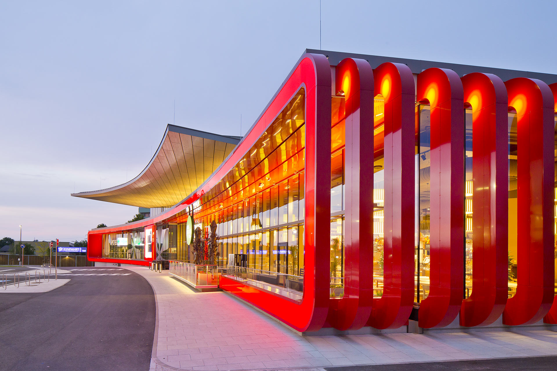berchtold talmazan architekten - Maximarkt Ried