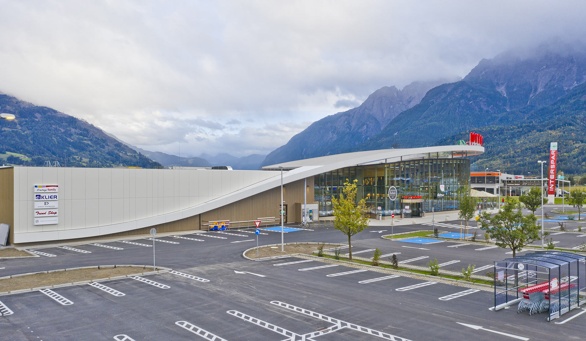 berchtold talmazan architekten - Interspar Lienz